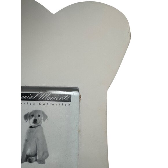 Dog Bone Photo Frame 3" x 3" White Special Moments Memories Collection‎ - Picture 5 of 5